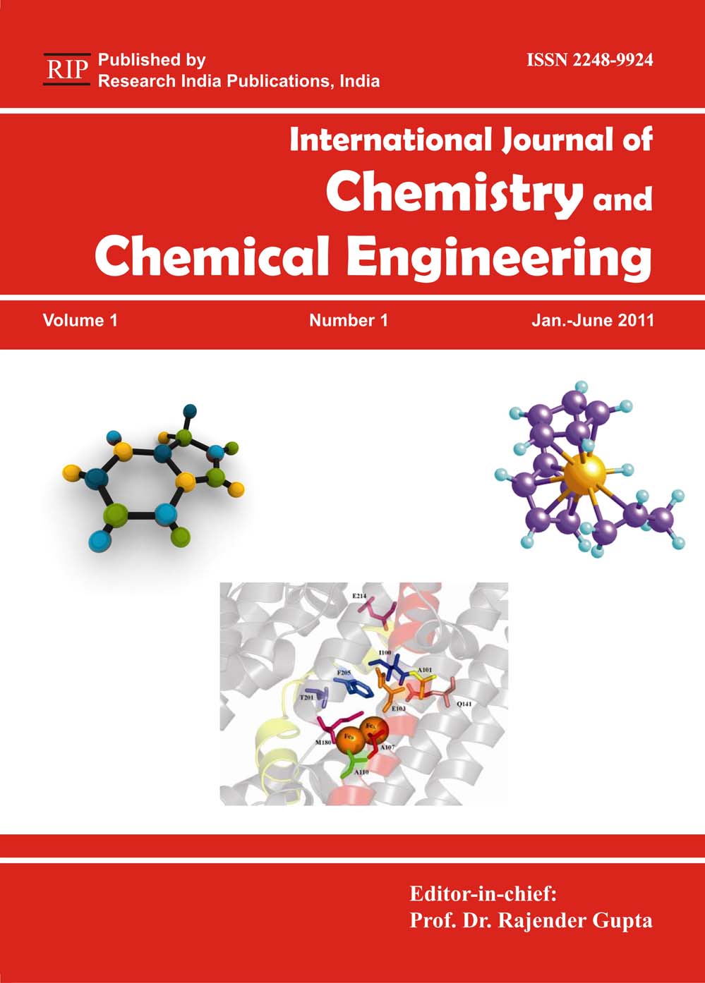 IJCCE, International Journal of Chemistry and Chemical ...