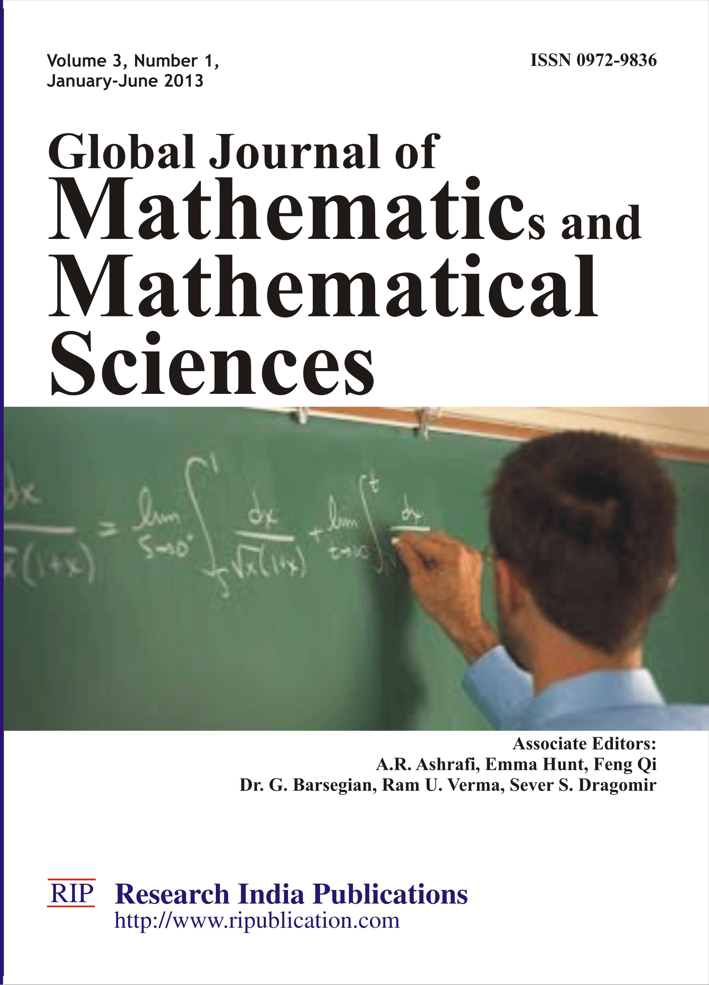 GJMMS, Global Journal of Mathematics and Mathematical Sciences
